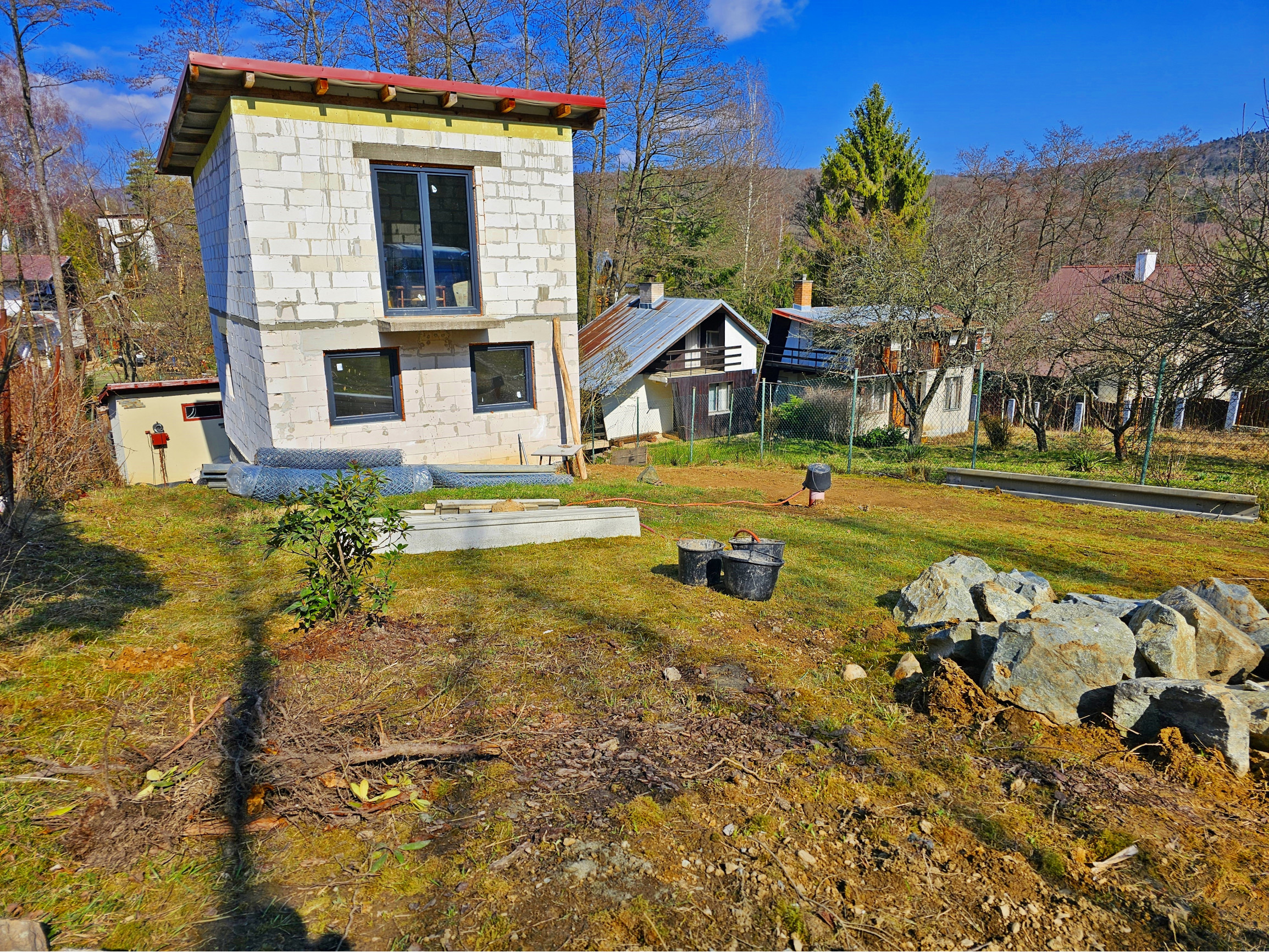 Novostavba  chaty s pozemkom 600m2, predaj, Nižný Klátov, Košice – okolie