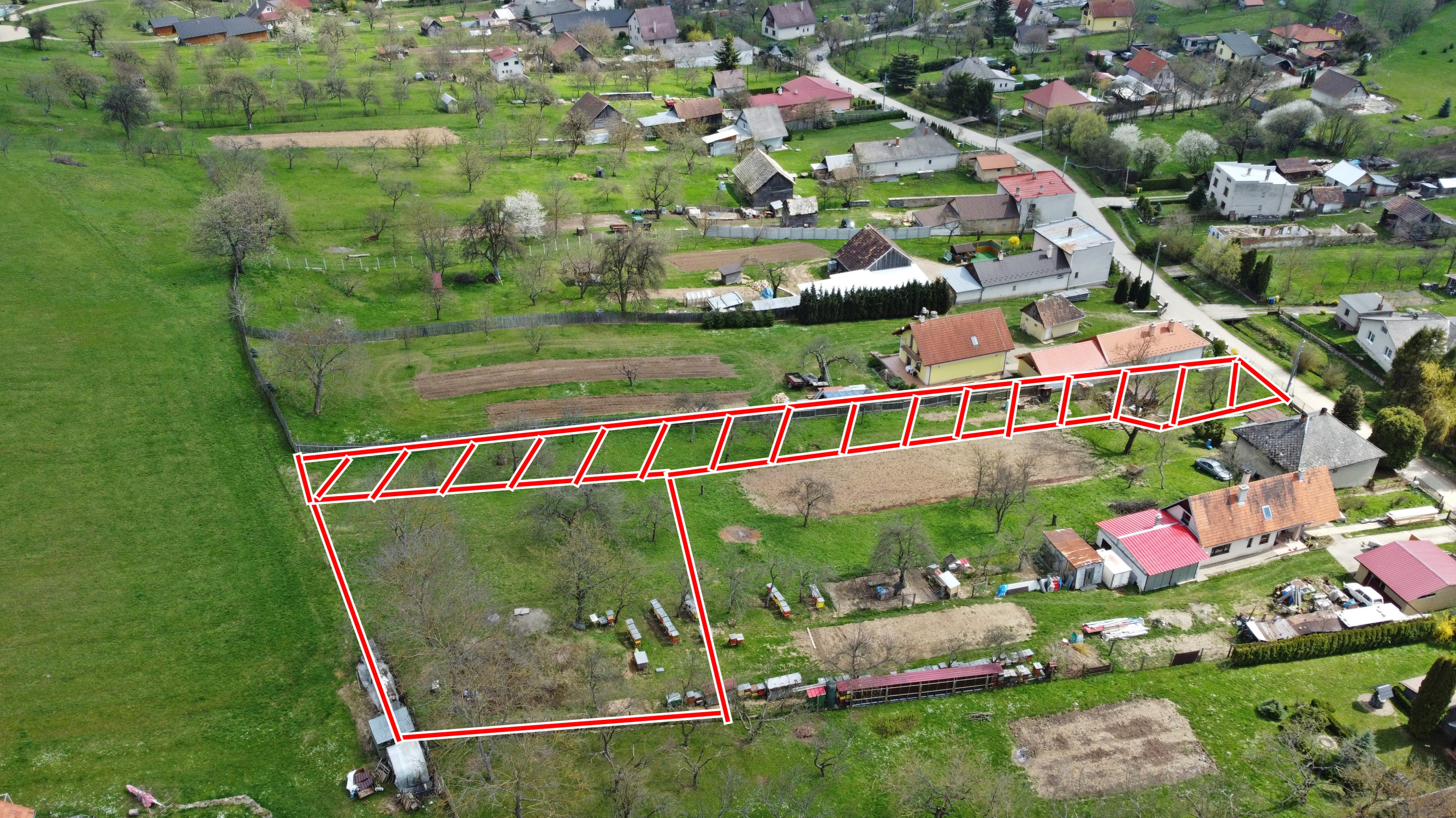 Záhrada na predaj, 541m2, Terňa, Babin Potok, okres Prešov