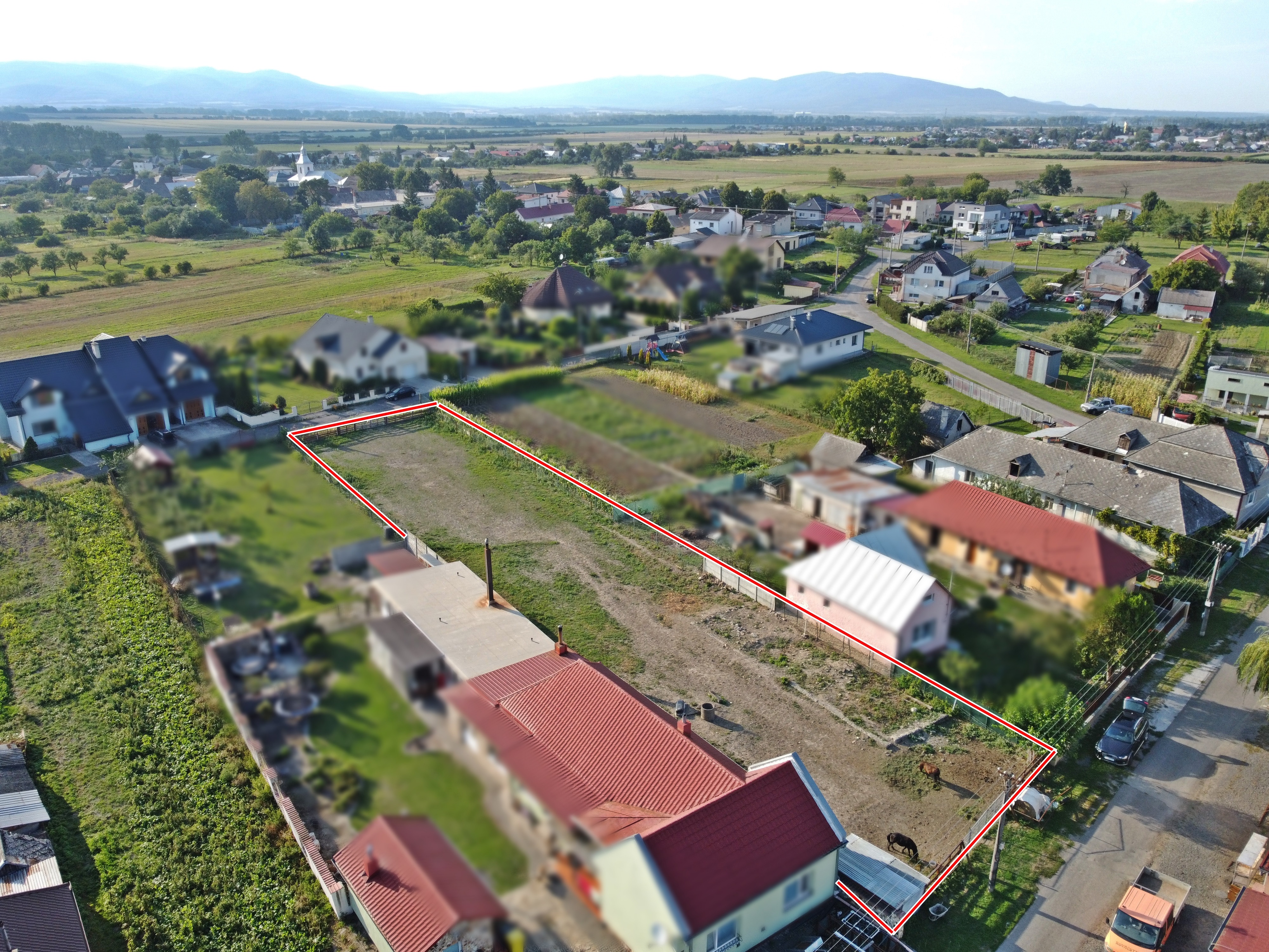 Stavebný pozemok 1545m2, predaj, mestská časť Milhostov, okres Trebišov