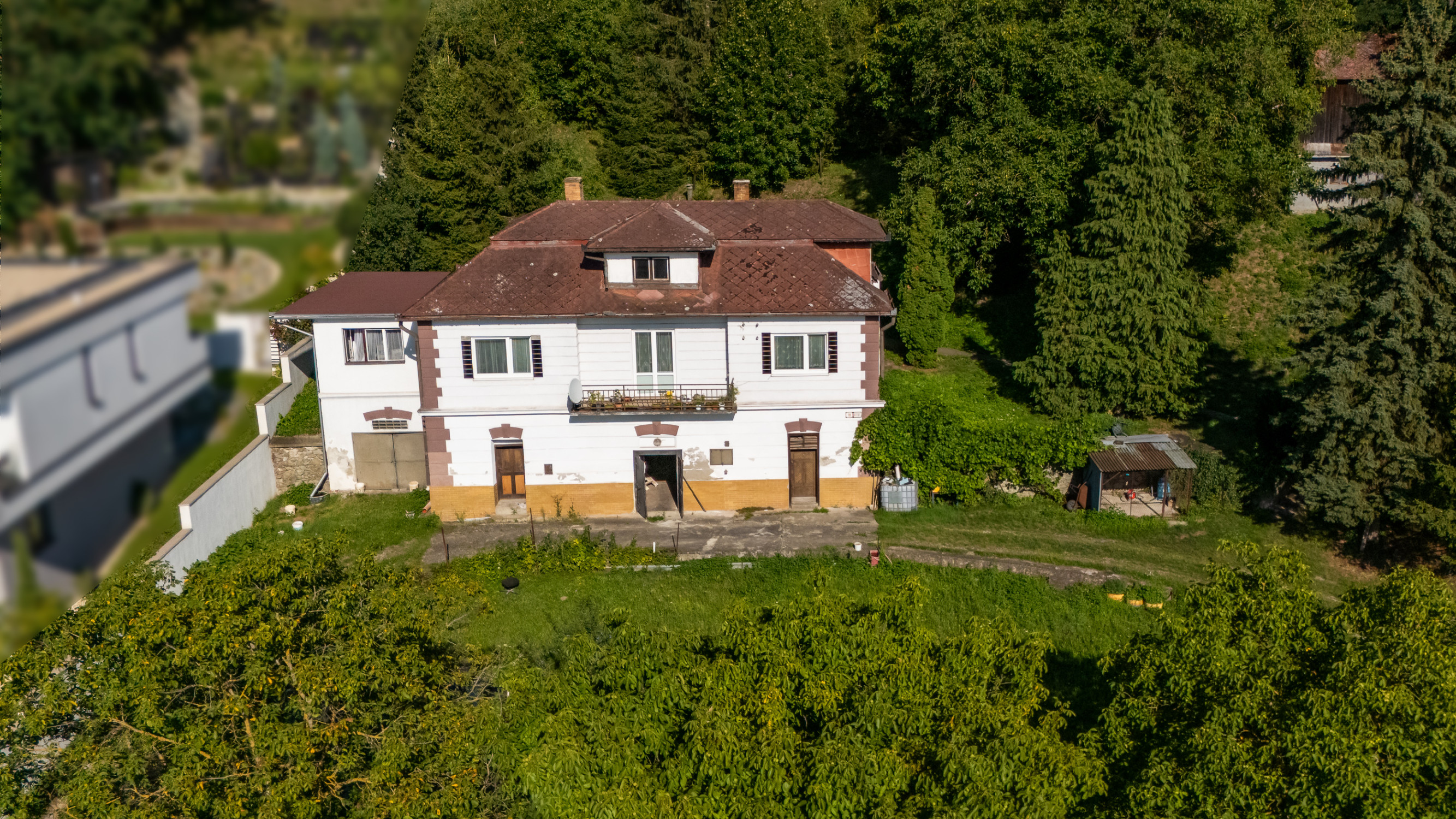 Na predaj: Rodinný dom s hektárovým pozemkom a vínnou pivnicou, Košice – Vyšné Opátske