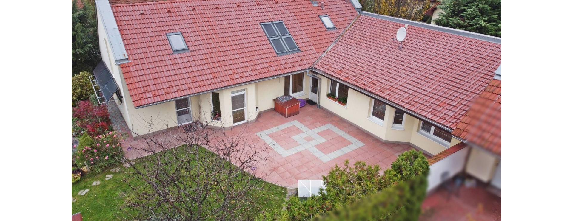 Átriový tehlový dom v Pánskom lese, predaj, Košice-okolie, Malá Ida