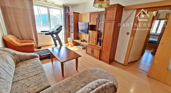 Rezerovaný, 3 izbový byt 69m2, 2x loggia, predaj, Košice - Nad jazerom, Stálicova