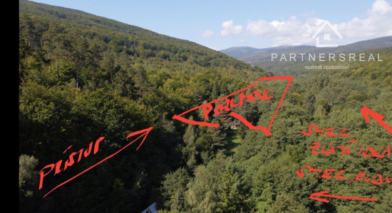 Lukratívny pozemok 5490m2 v lone prírody, predaj, Košice - okolie, Rudník