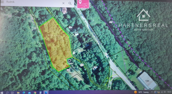 Lukratívny pozemok 5490m2 v lone prírody, predaj, Košice - okolie, Rudník