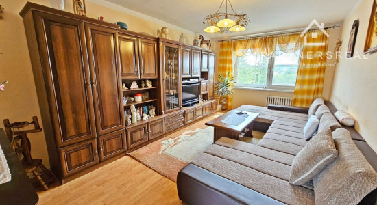 4 izbový byt 81m2, loggia 3,44m2  a pivnica 7m2, predaj, Sídlisko III, Volgogradská, Prešov