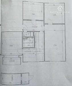 4 izbový byt 81m2, loggia 3,44m2  a pivnica 7m2, predaj, Sídlisko III, Volgogradská, Prešov