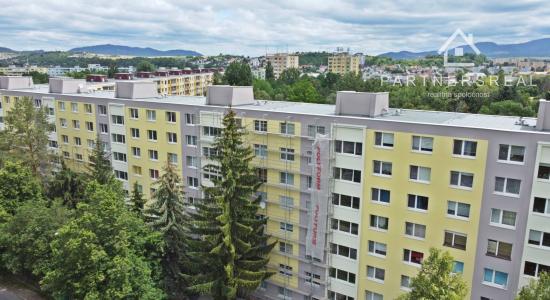 4 izbový byt 81m2, loggia 3,44m2  a pivnica 7m2, predaj, Sídlisko III, Volgogradská, Prešov