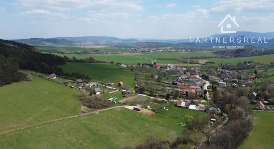 Pozemok 1349m2, predaj, krásna lokalita pri Prešove, obec Babin Potok