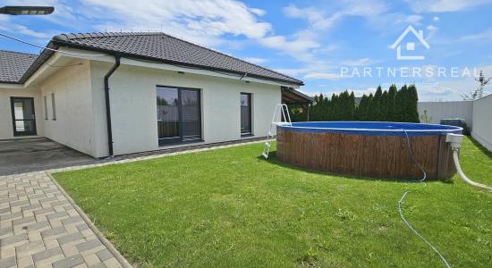 Novostavba bungalovu s rozlohou 250m2 a pozemkom 878m2, predaj, Rozhanovce, Košice – okolie