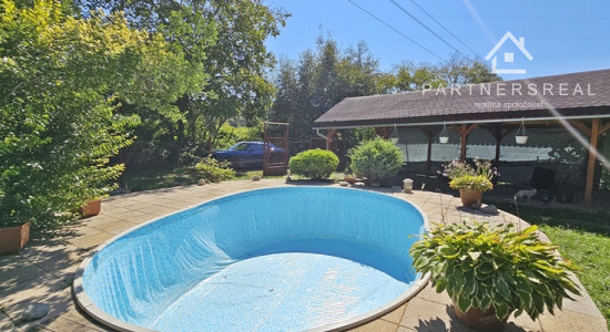 Chata na celoročné užívanie s bazénom, predaj, Košice – okolie, Kostoľany nad Hornádom