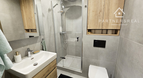 1 izbový byt 30m2 v novostavbe, s parkovacím miestom, prenájom, Jelšová, Košice - Vyšné Opátske