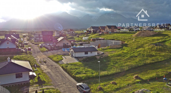 Lukratívny stavebný pozemok 683m2 pod Tatrami, predaj, Mlynica, okres Poprad