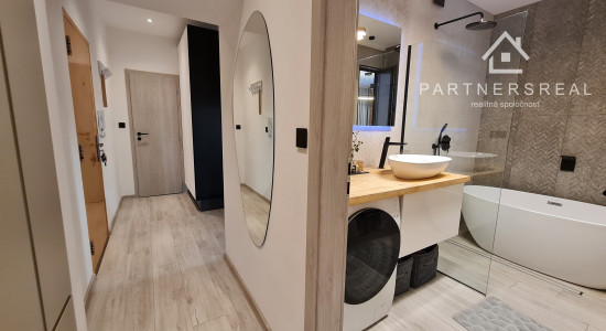 Tehlový, dizajnový, 3 izbový byt 70m2, predaj, Košice – Staré mesto, Bocatiova