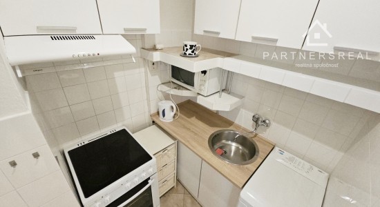 Tehlová, garsonka 24m2, na prenájom, Haviarska, Košice – Staré mesto