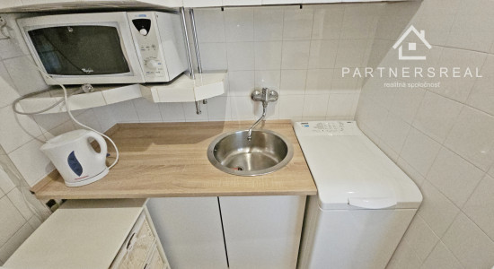 Tehlová, garsonka 24m2, na prenájom, Haviarska, Košice – Staré mesto