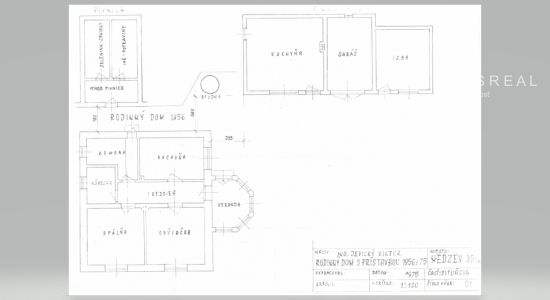 Pekný dom na krásnom mieste pod lesom, pozemok 2165m2, predaj, Medzev