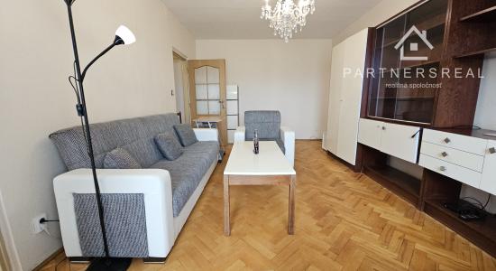 1 izbový byt 43m2,  2x loggia, prenájom, Košice – Nad jazerom, Levočská