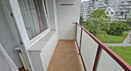 1 izbový byt 43m2,  2x loggia, prenájom, Košice – Nad jazerom, Levočská