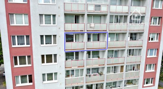 1 izbový byt 43m2,  2x loggia, prenájom, Košice – Nad jazerom, Levočská