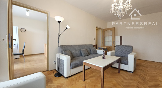 1 izbový byt 43m2,  2x loggia, prenájom, Košice – Nad jazerom, Levočská