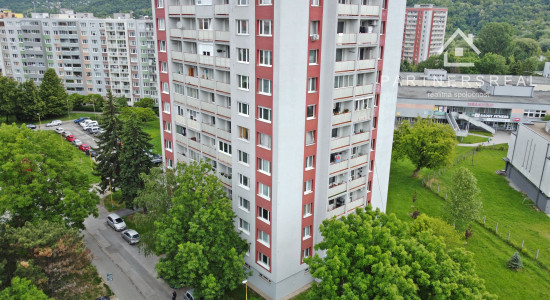 1 izbový byt 43m2,  2x loggia, prenájom, Košice – Nad jazerom, Levočská
