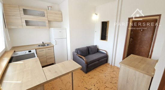 1 izbový byt 28m2 + loggia, prenájom, Považská, Košice – Západ