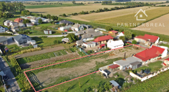 Stavebný pozemok 1545m2, predaj, mestská časť Milhostov, okres Trebišov