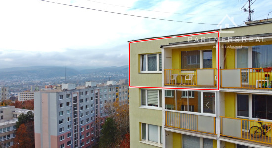 Veľký 2 izb. byt, 58m2 + loggia, prenájom, Krosnianska 77, Košice – Dargovských hrdinov