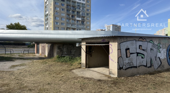 Na predaj garáž – Rosná/Jantárová ulica- Košice, JUH