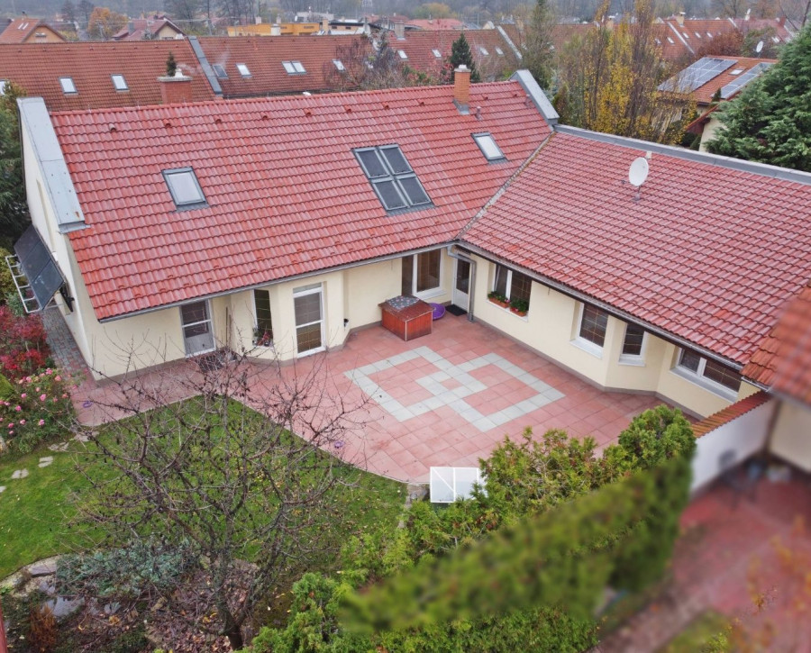 Átriový tehlový dom v Pánskom lese, predaj, Košice-okolie, Malá Ida