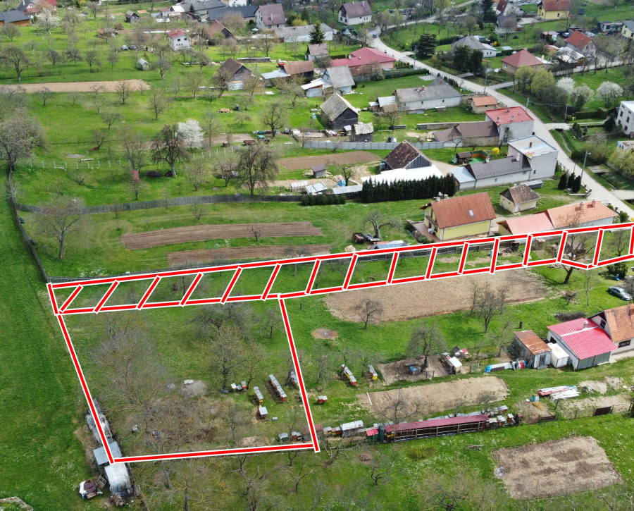 Záhrada na predaj, 541m2, Terňa, Babin Potok, okres Prešov